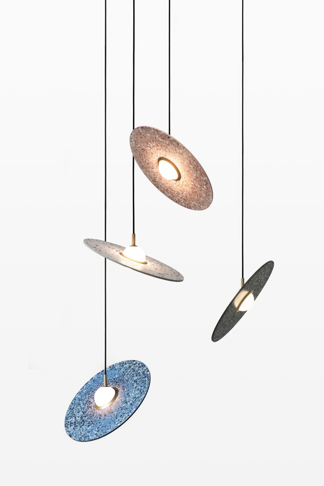 Scandinavische creatieve Terrazzo hanglamp HL811