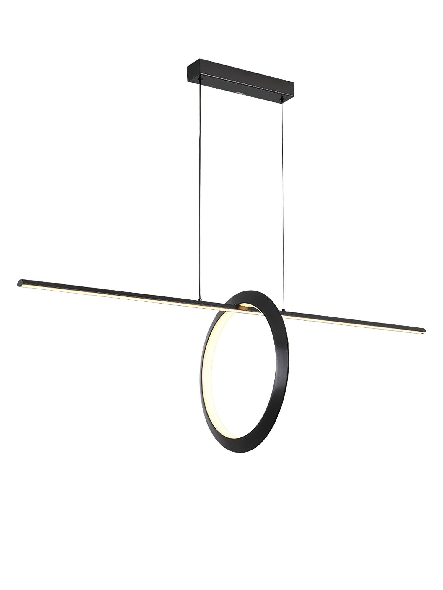 Minimalistische high-end geometrische lijn hanglamp HL557