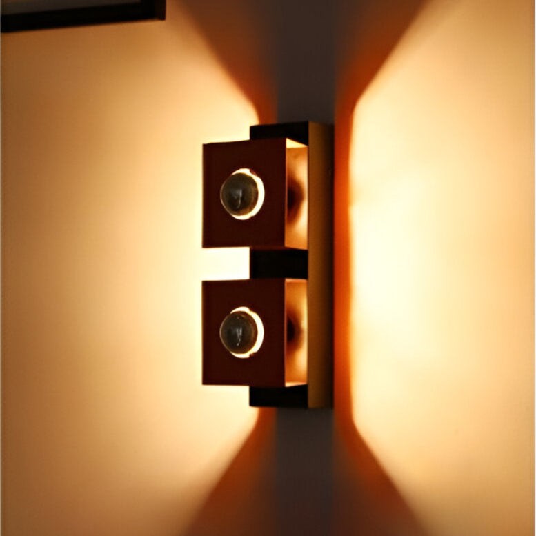 Nordi Vintage Bauhaus ijzeren wandlamp HL1254