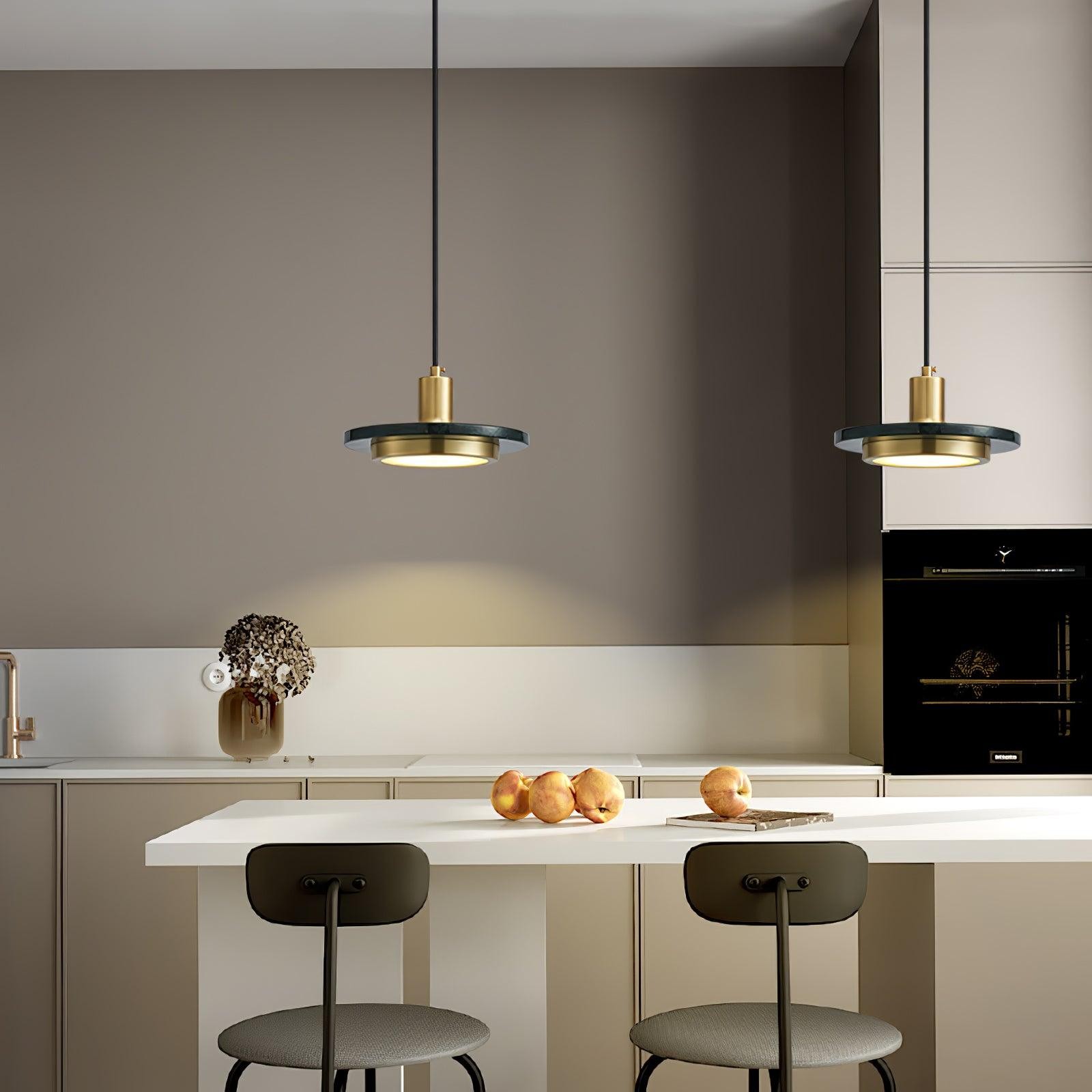 Dubbele cirkel hanglamp HL459