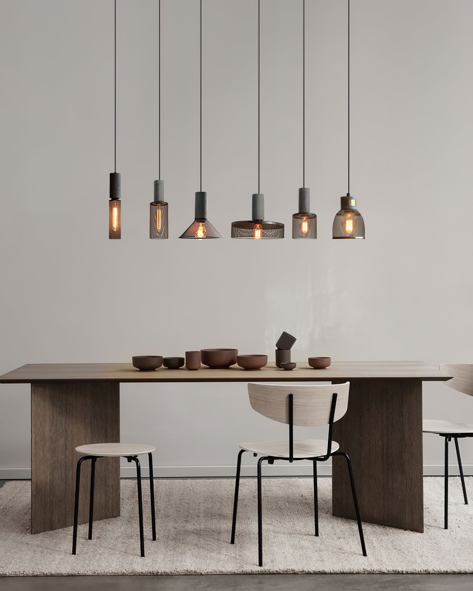 Cement Mesh Hanglamp HL503