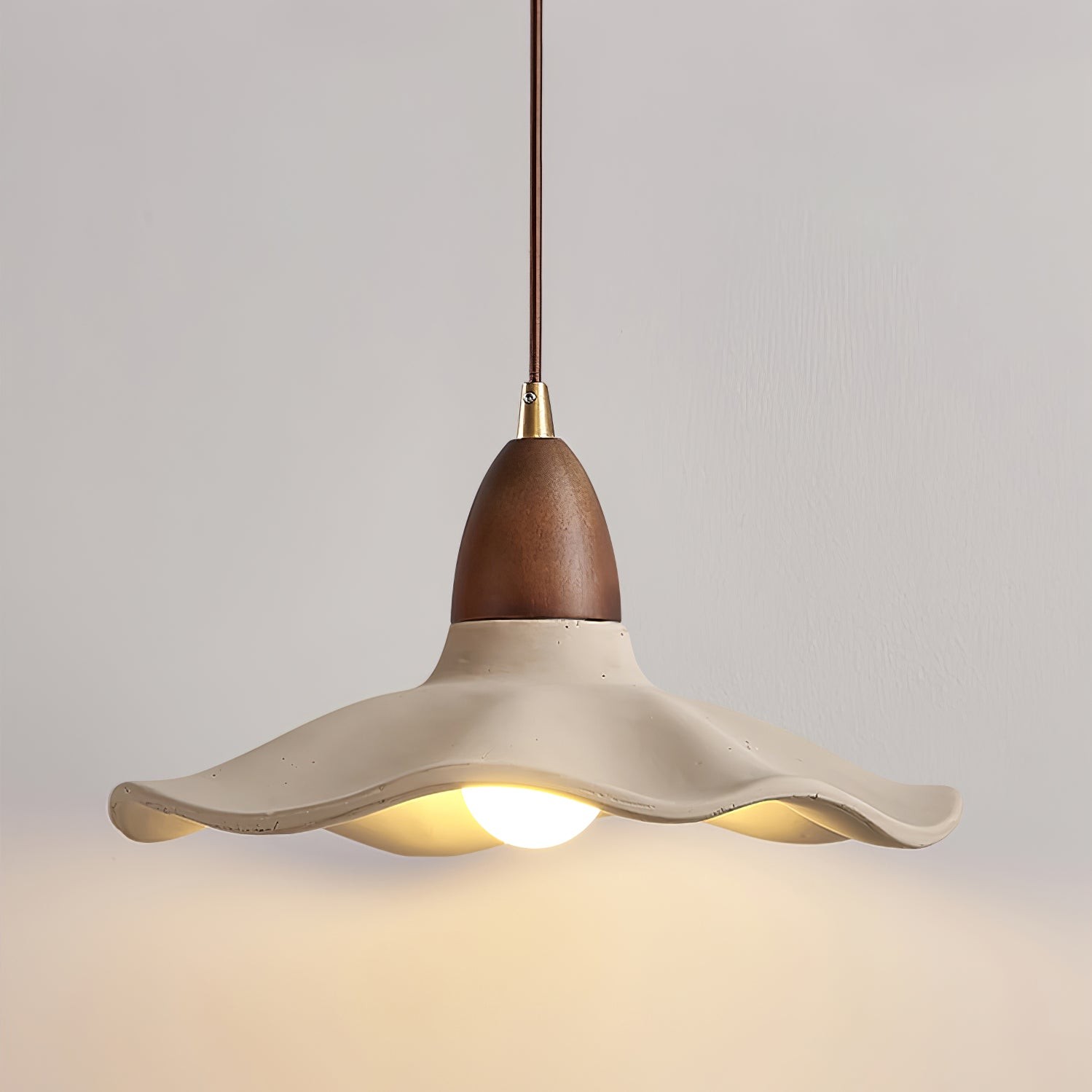 Japanse Wabi-Sabi Stijl Cement Wave Hanglamp HL502
