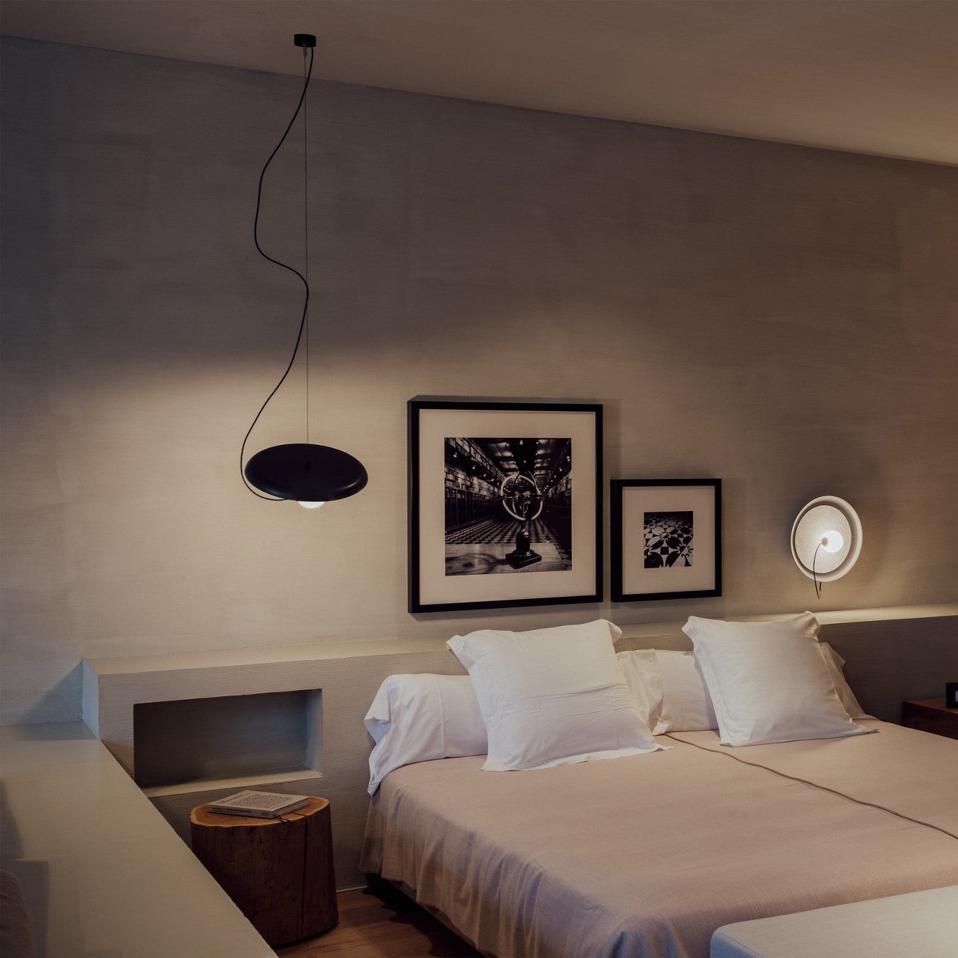 Akoestische schijf hanglamp HL3001