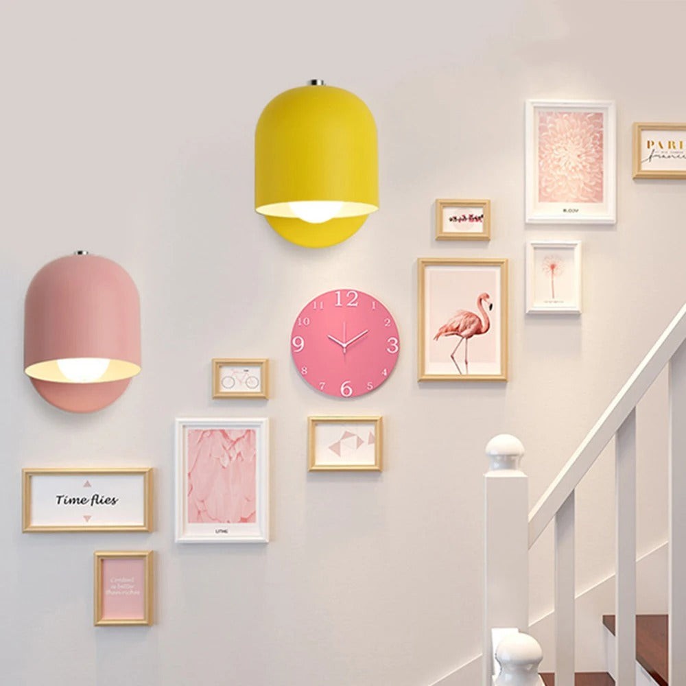 Moderne minimalistische wandlamp voor Macaron Aisle HL1315