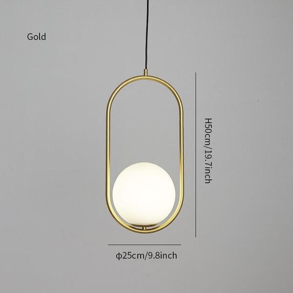 Halozen Geometrische Hanglamp Glas