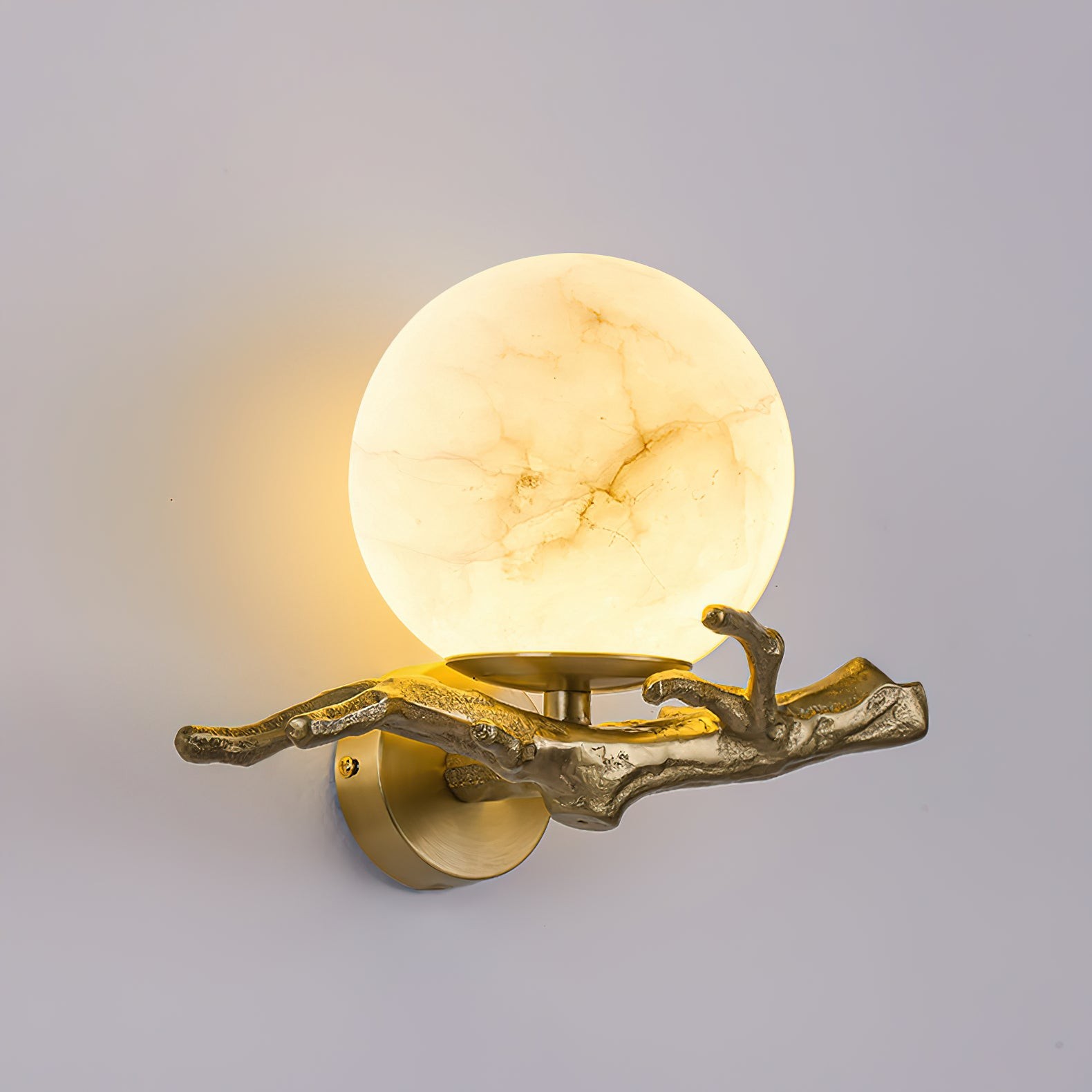 Retro Twigs Alabaster wandlamp HL2988