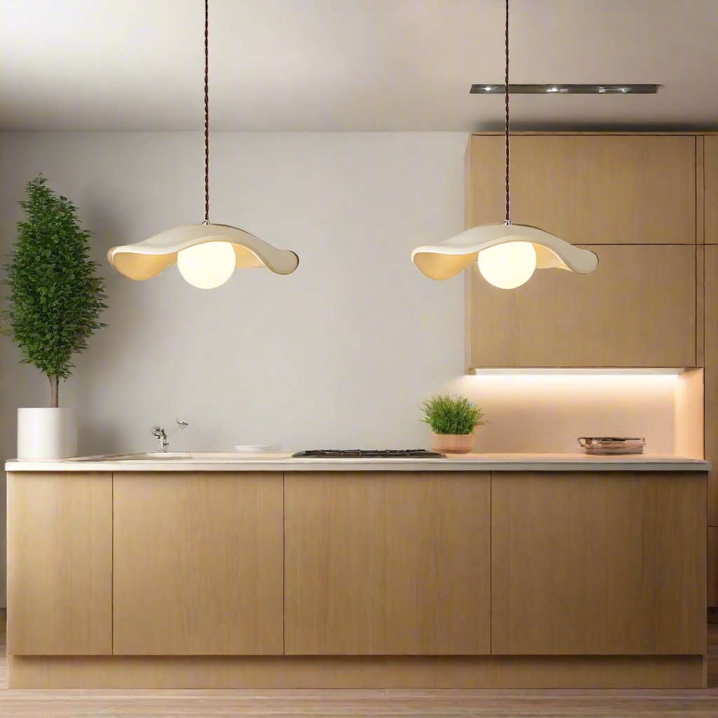 Yumi Sculptural Resin Elegance Minimalistische Hanglamp HL3498