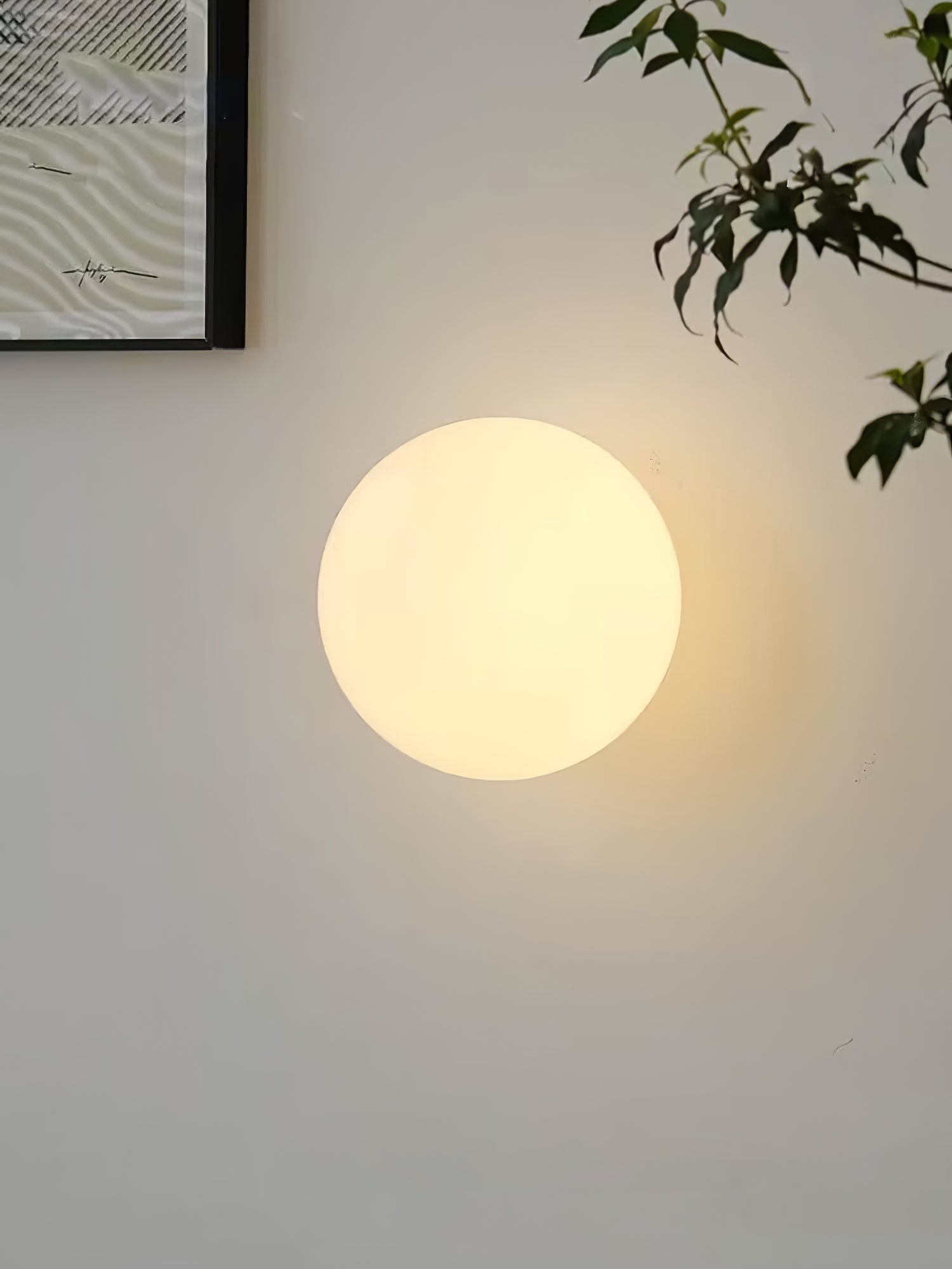 Minimalistische Bauhaus Orb Stijl Wandlamp HL531