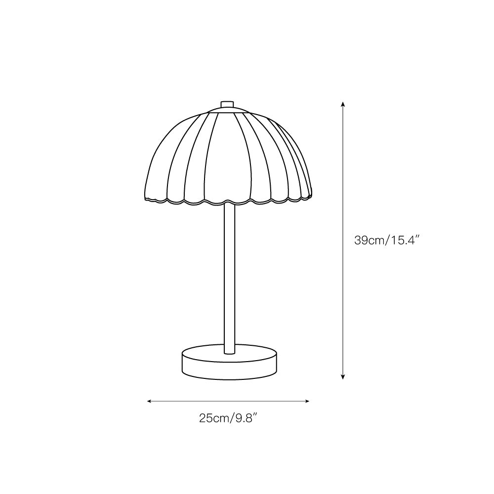 Kleine paraplu tafellamp HL2994