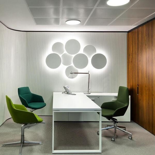 Design Puck Wall Art Wandlamp Rond