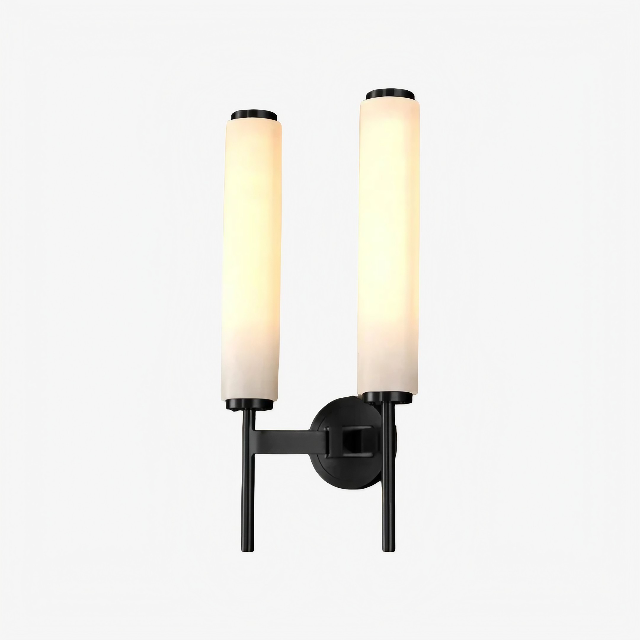 Solaryx Moderne Alabaster Wandlamp - Sculpturale Woonkamerlamp HL2475