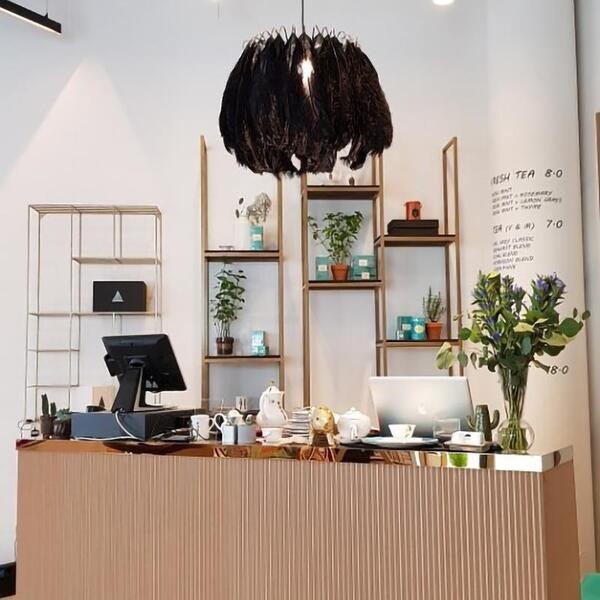 Feather hanglamp