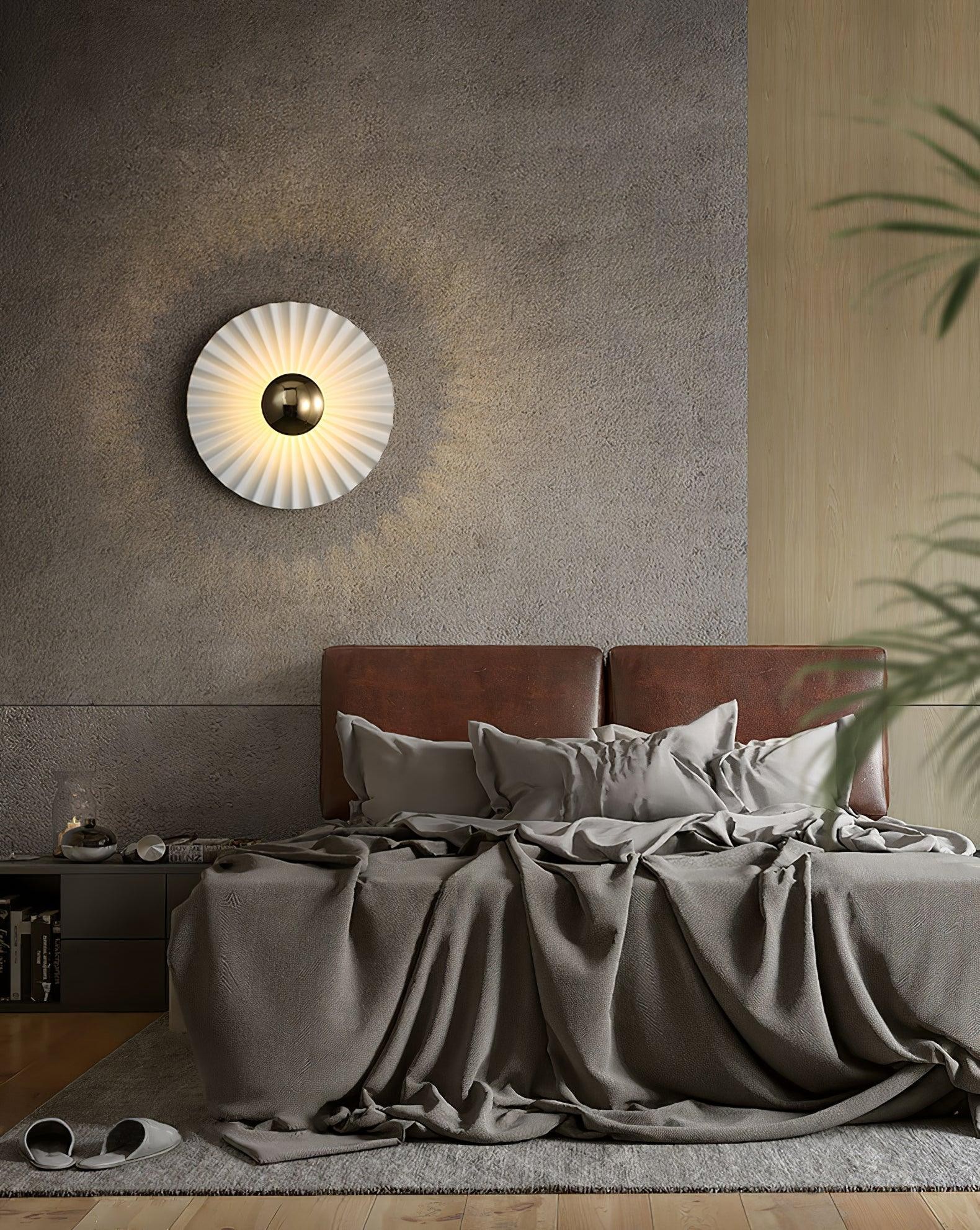 Moderne creatieve wandlamp met schelpmotief HL887