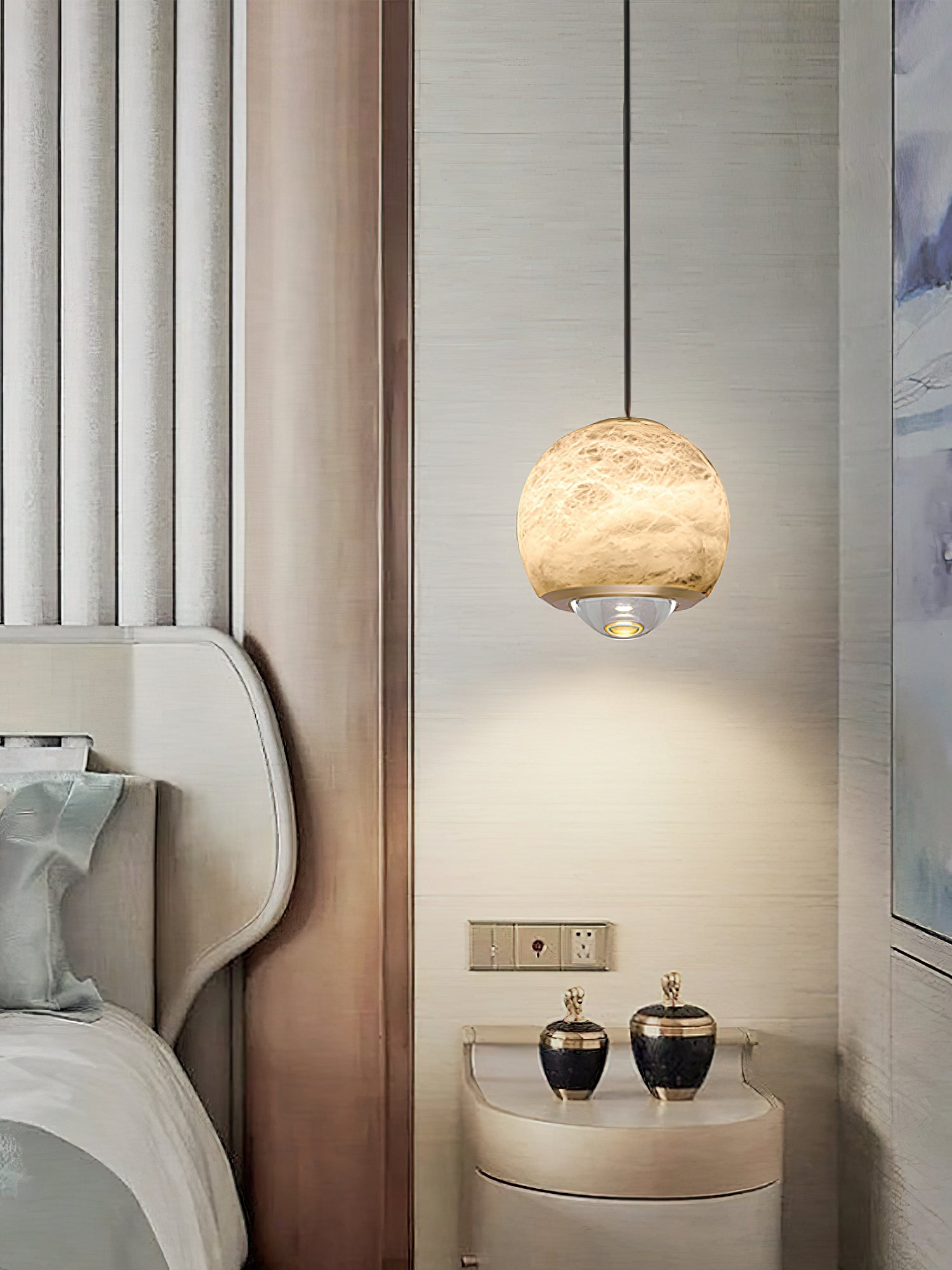Ferox Alabaster hanglamp HL2975