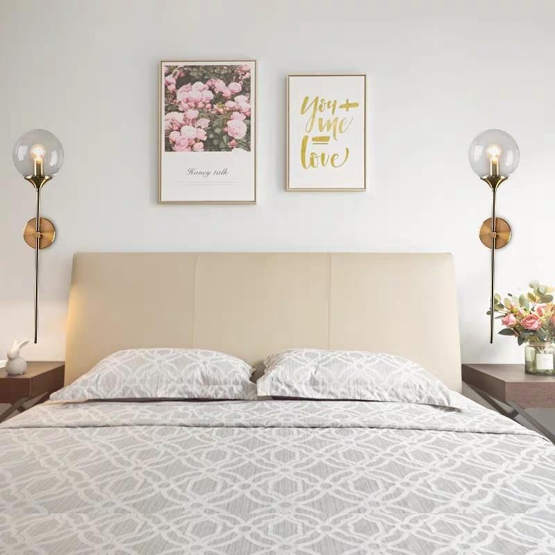 Nordic Glazen Bollen Magische Bonen Wandlamp Voor Binnen HL65