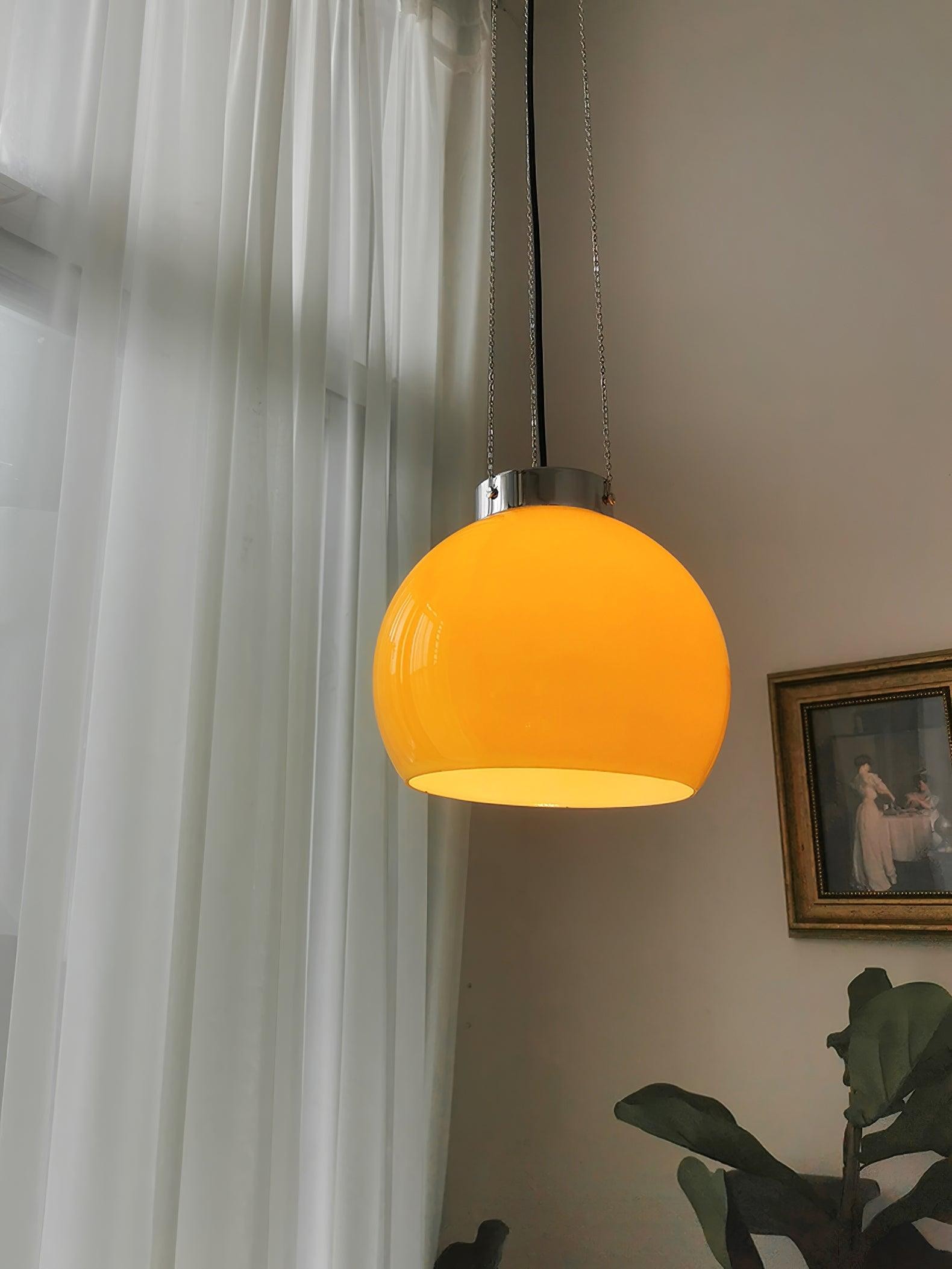 Vintage Bauhaus creatieve halfronde hanglamp HL604