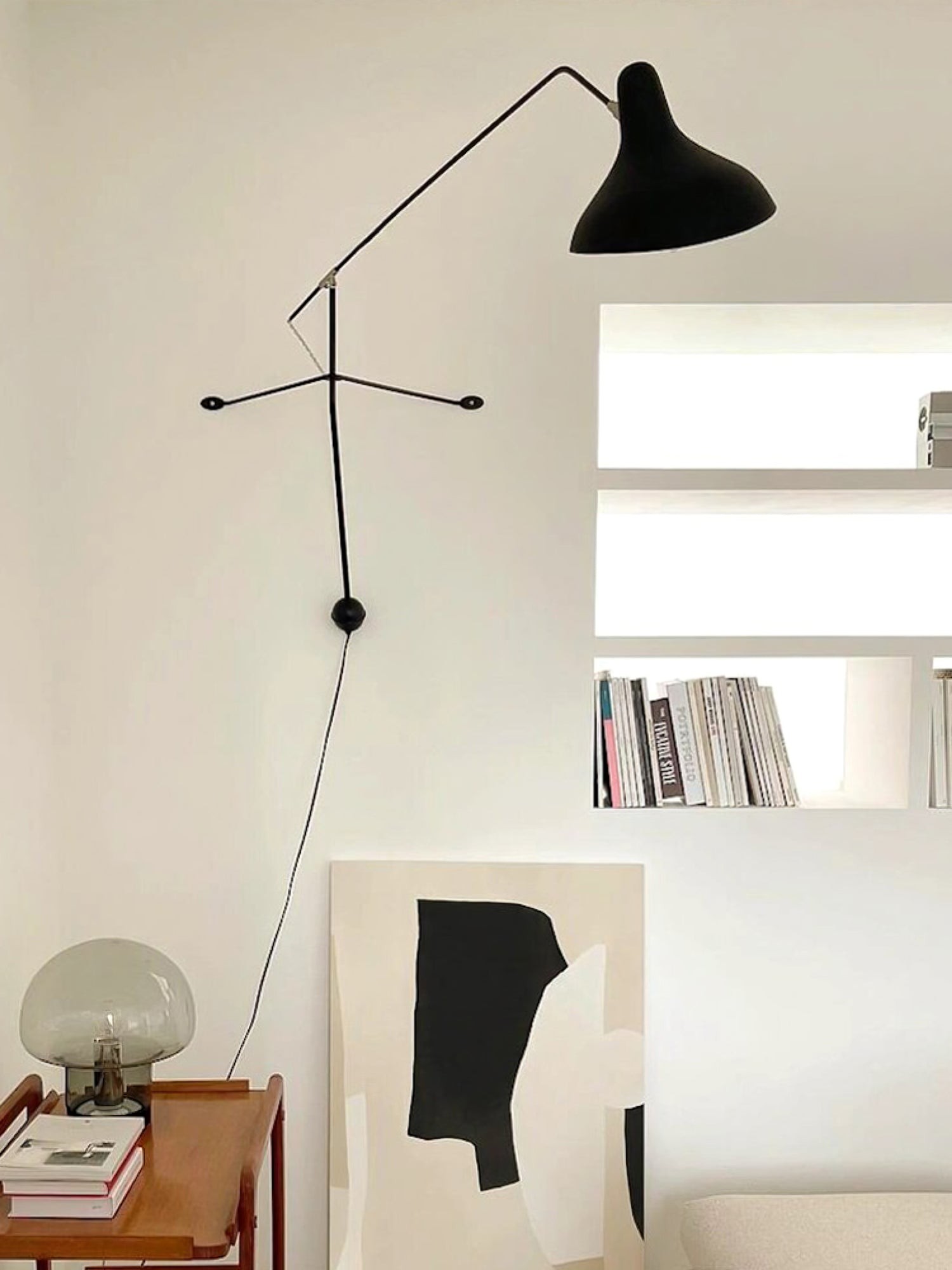 Moderne eendenbek-design Mantis Arm Wandlamp HL1112