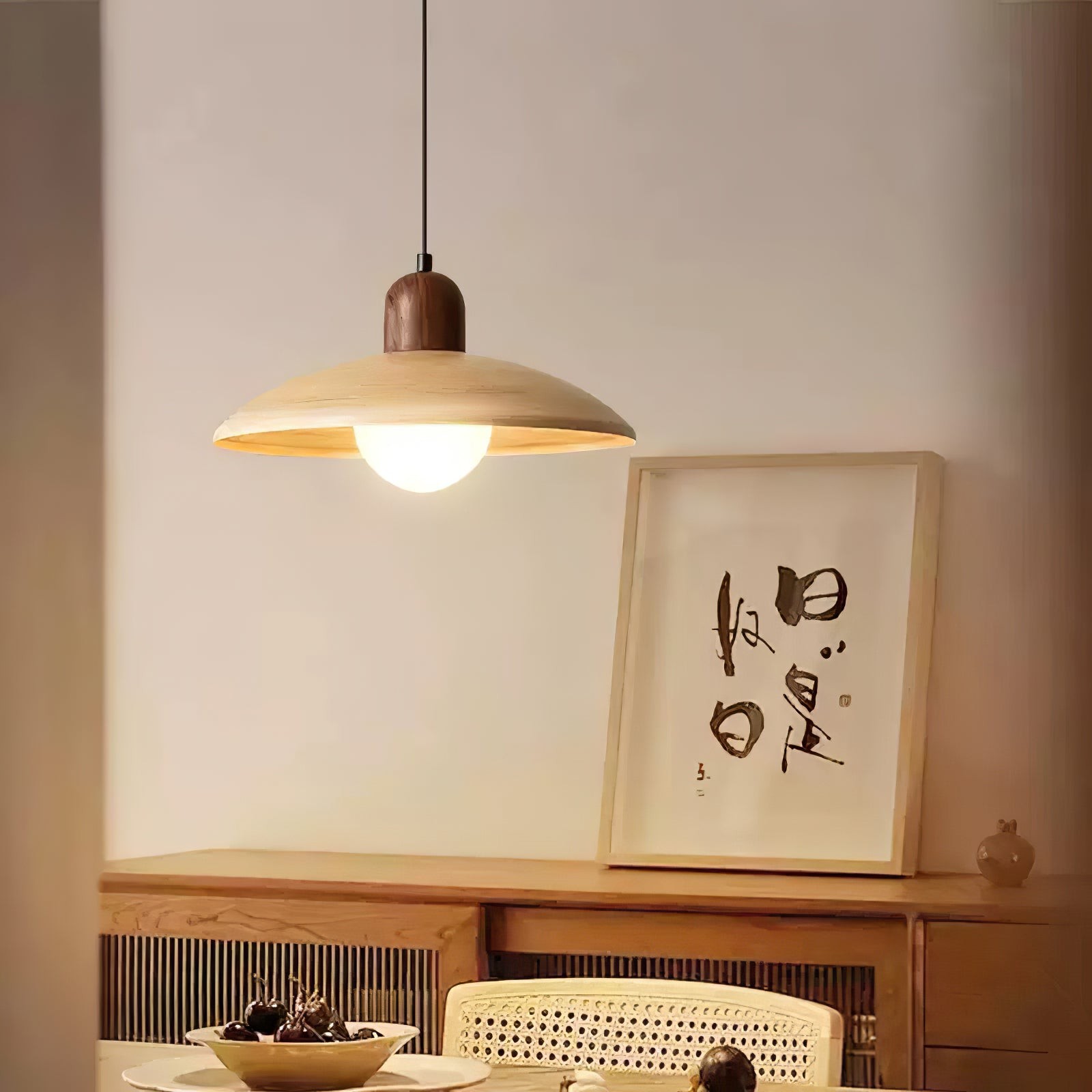 Middeleeuwse Stijl Eenvoudige Ronde Tafel Hanglamp HL911
