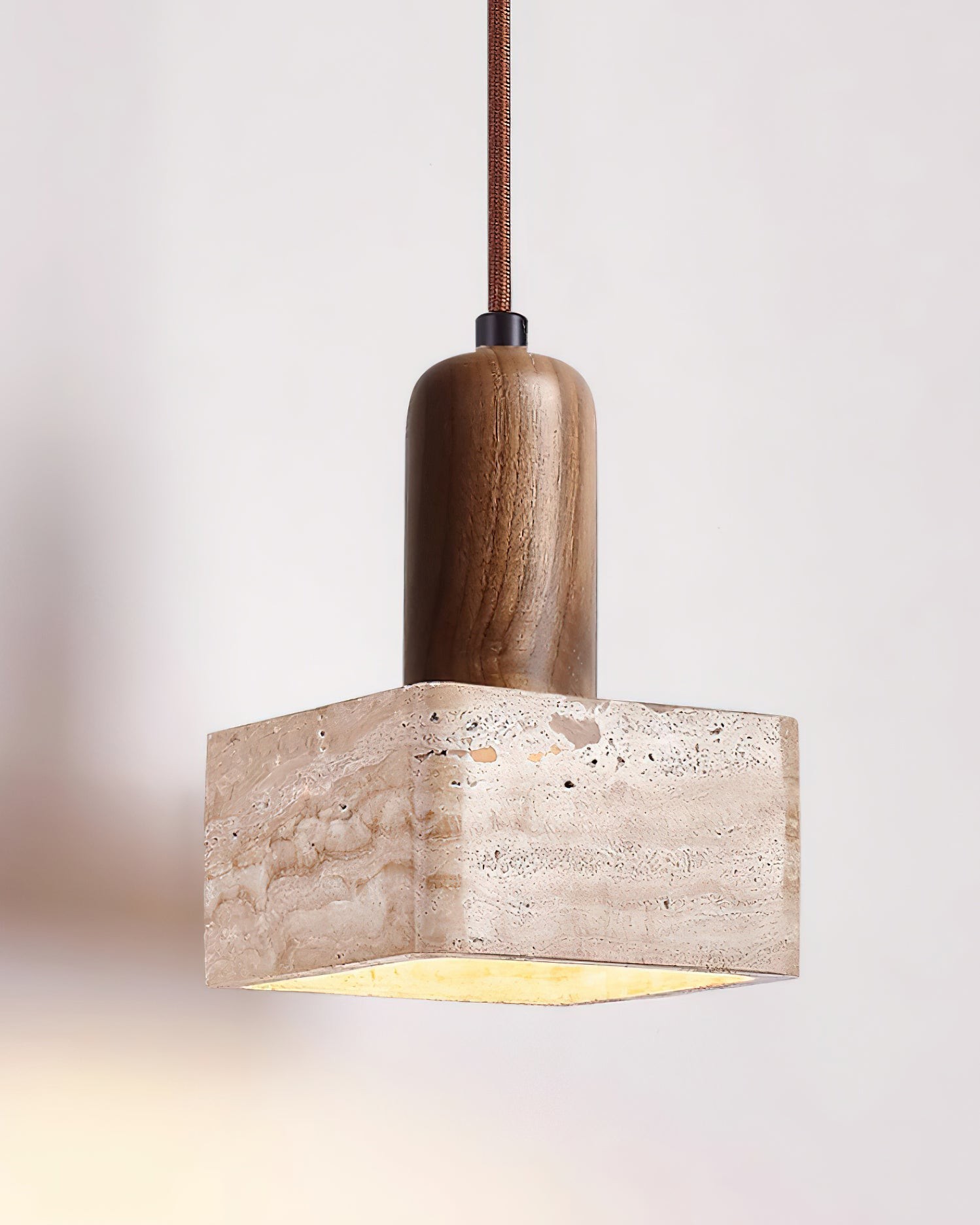 Eenvoudige elegante vierkante rechthoekige hanglamp HL903