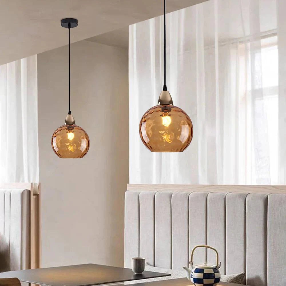 Moderne LED Nordic plafondlamp met glazen bol HL1288