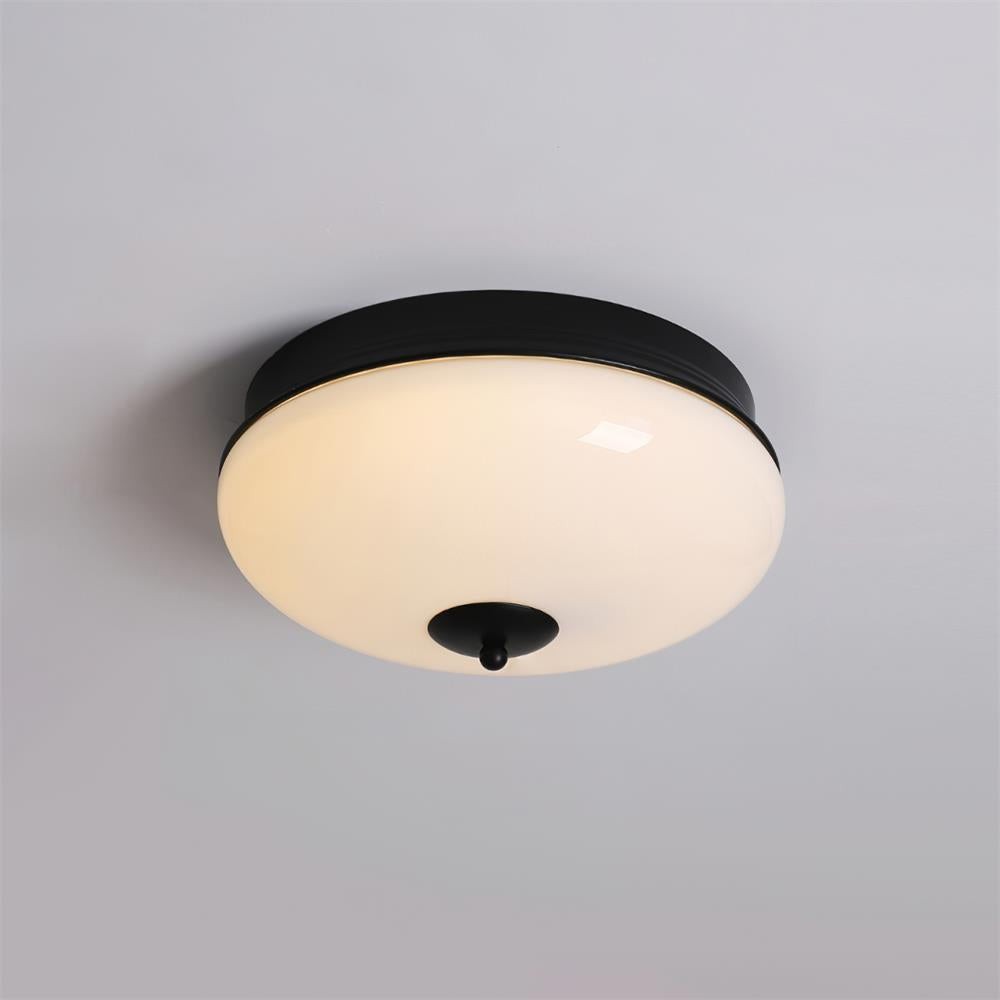 Europese Mid Century Crème Plafondlamp HL614