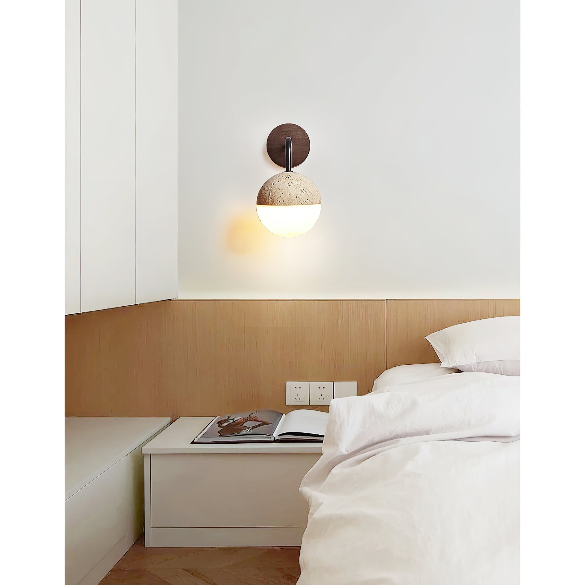 Tia Travertin Wandlamp HL3215