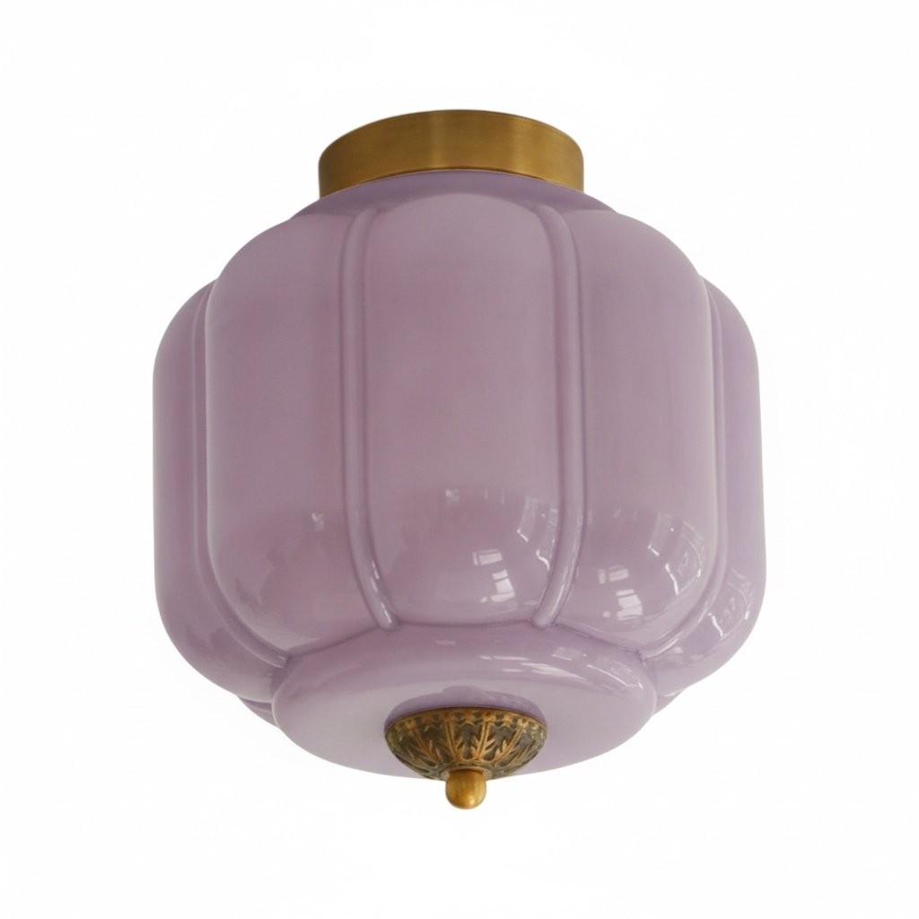 Vintage Eloise melkglas plafondlamp - Vintage Charm Soft Glow HL1650