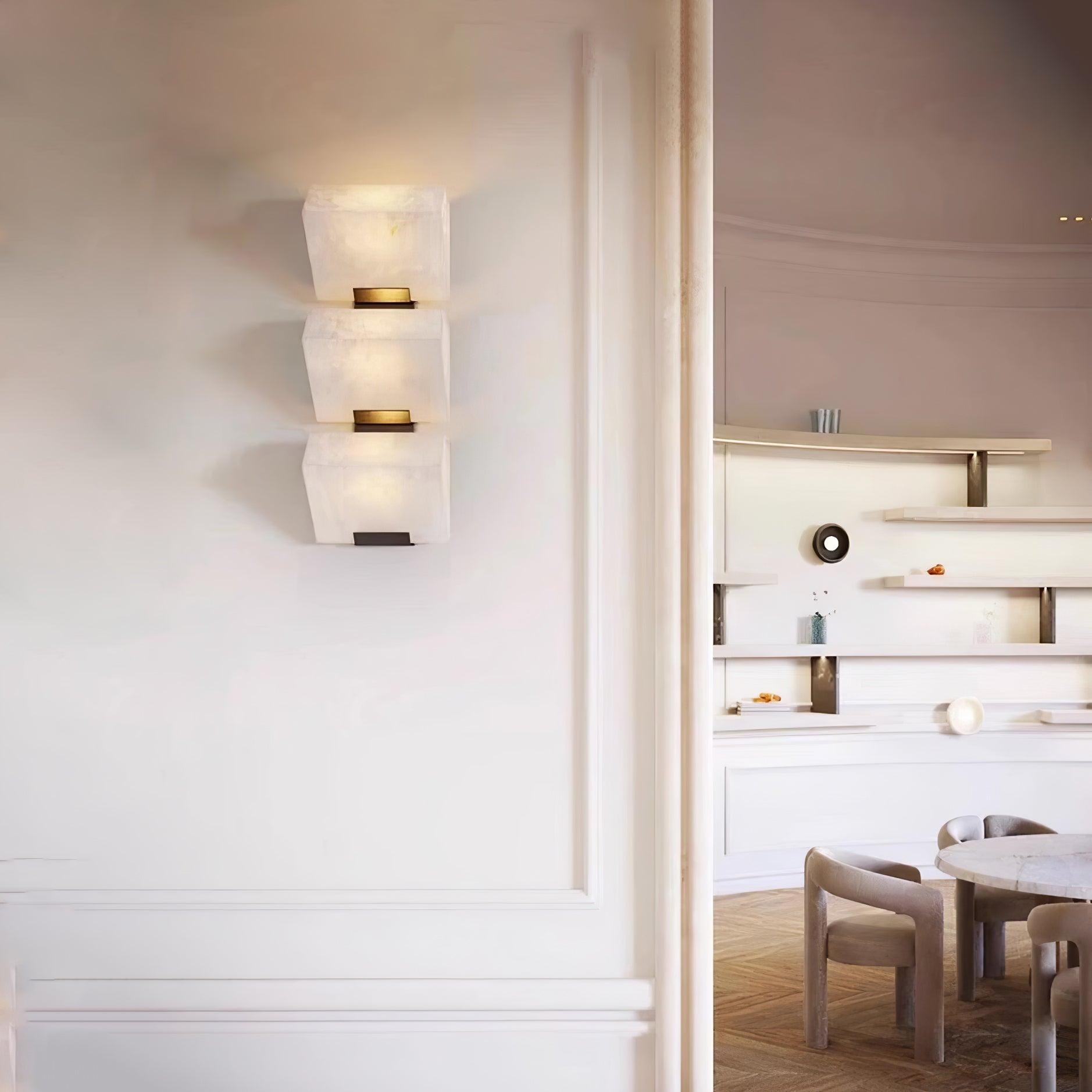 Albasten wandlamp voor trappenhuis HL3201