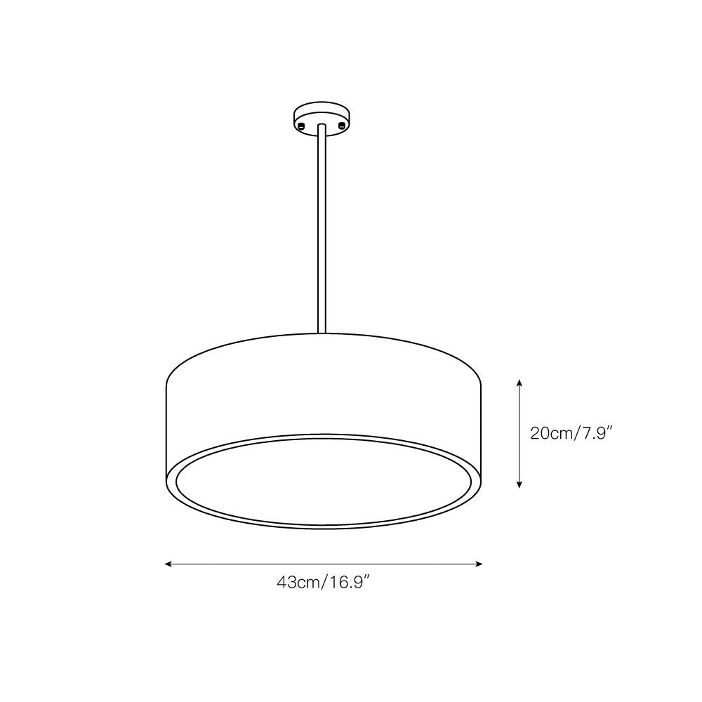 Azores hanglamp HL3102