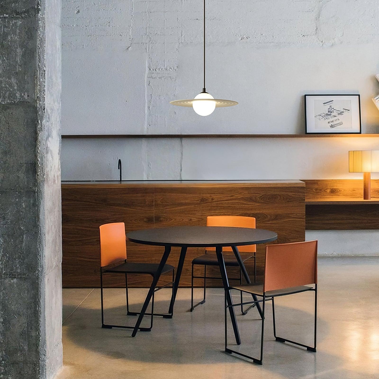 Creatieve schijfvormige hanglamp HL707