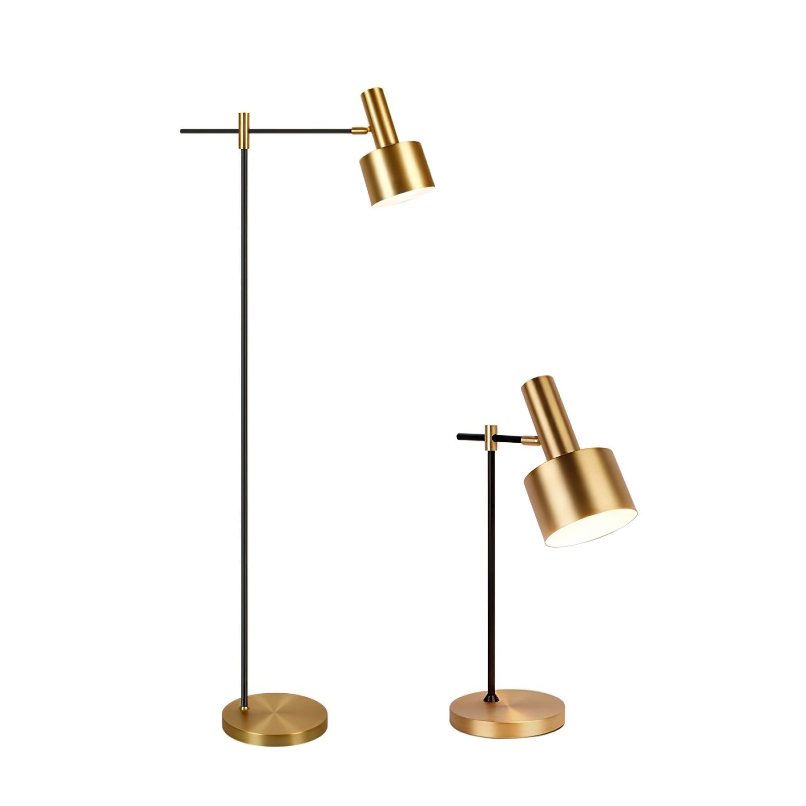 Metalen minimalistische Art Deco tafellamp HL576