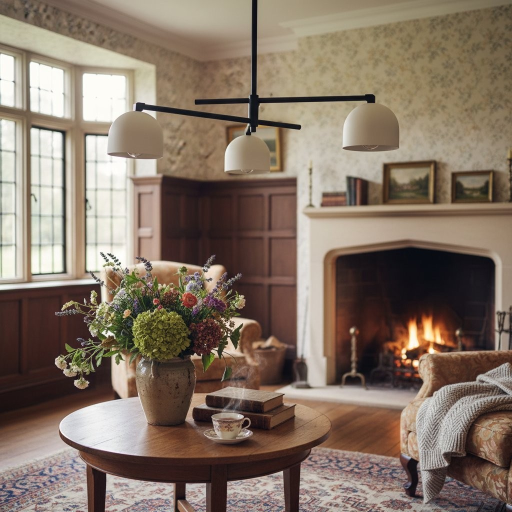 Metio Dome Stijlvolle Plafondkroonluchter - Tijdloos Home Lighting Accent HL1742