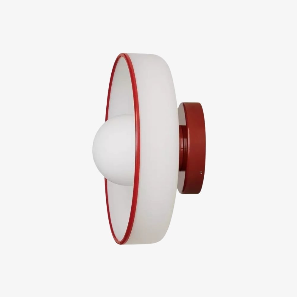 Kalo glazen schijf wandlamp - Moderne wand en plafondlamp voor hal en slaapkamer HL2259