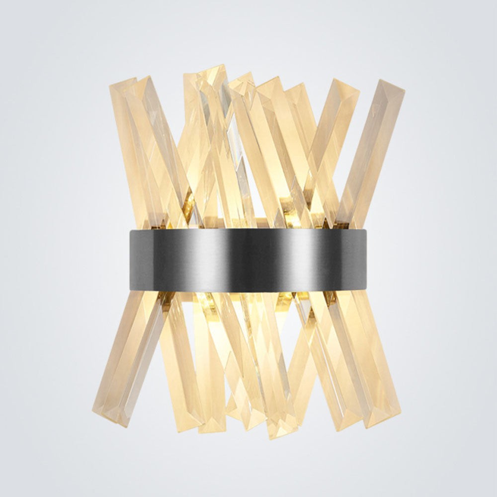 Moderne luxe kristallen wandlamp voor naast het bed HL962