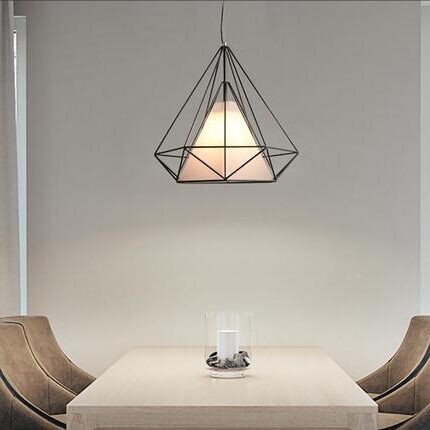 Diamond cage hanglamp