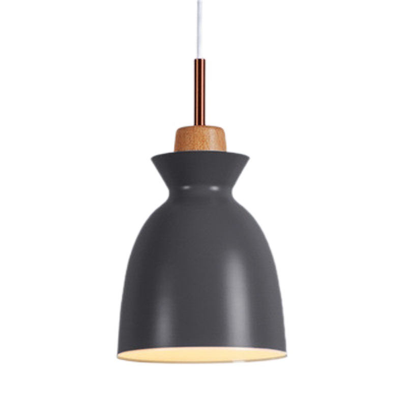 Scandinavische MULTI Metaal Hout Macaroon Hanglamp voor Keuken HL88