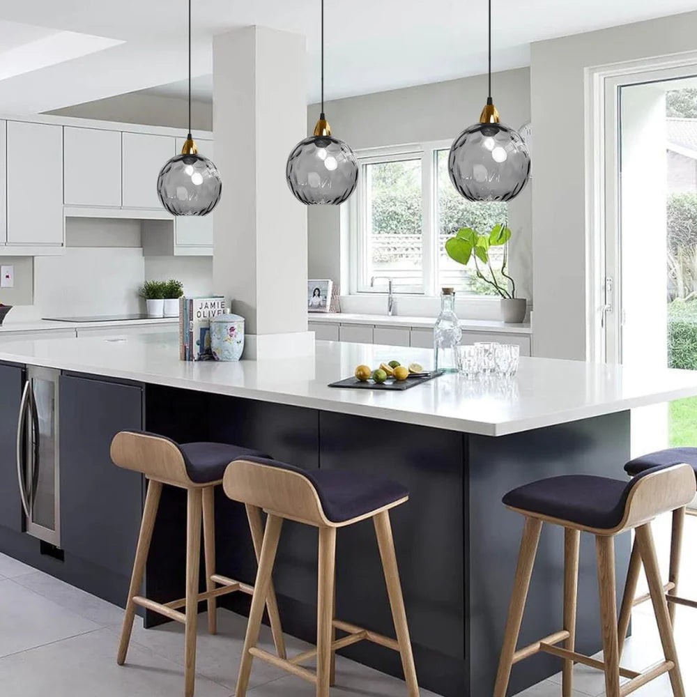 Moderne LED Nordic plafondlamp met glazen bol HL1288