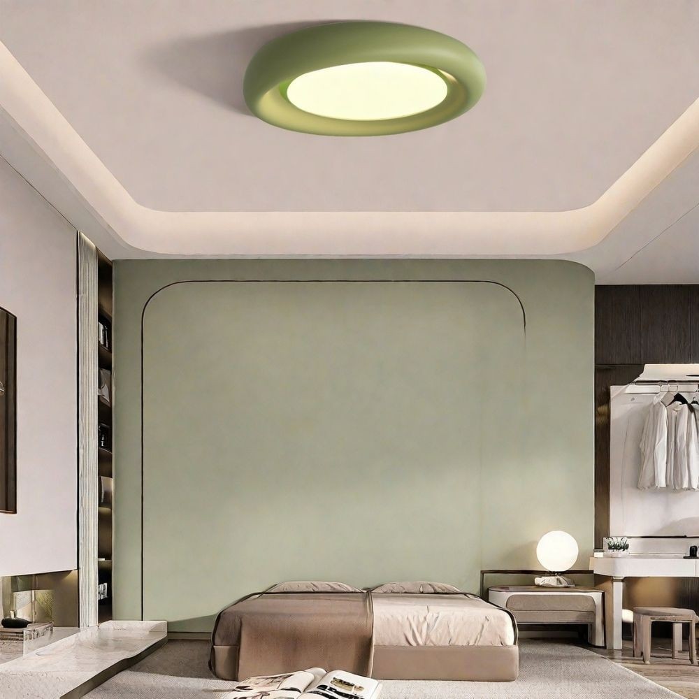 Center Offset Concentric Circle Acryl Plafondlamp HL821