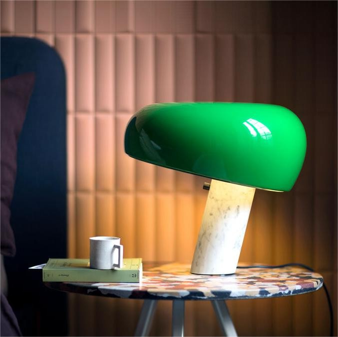 Slantia Marmeren Tafellamp Vintage