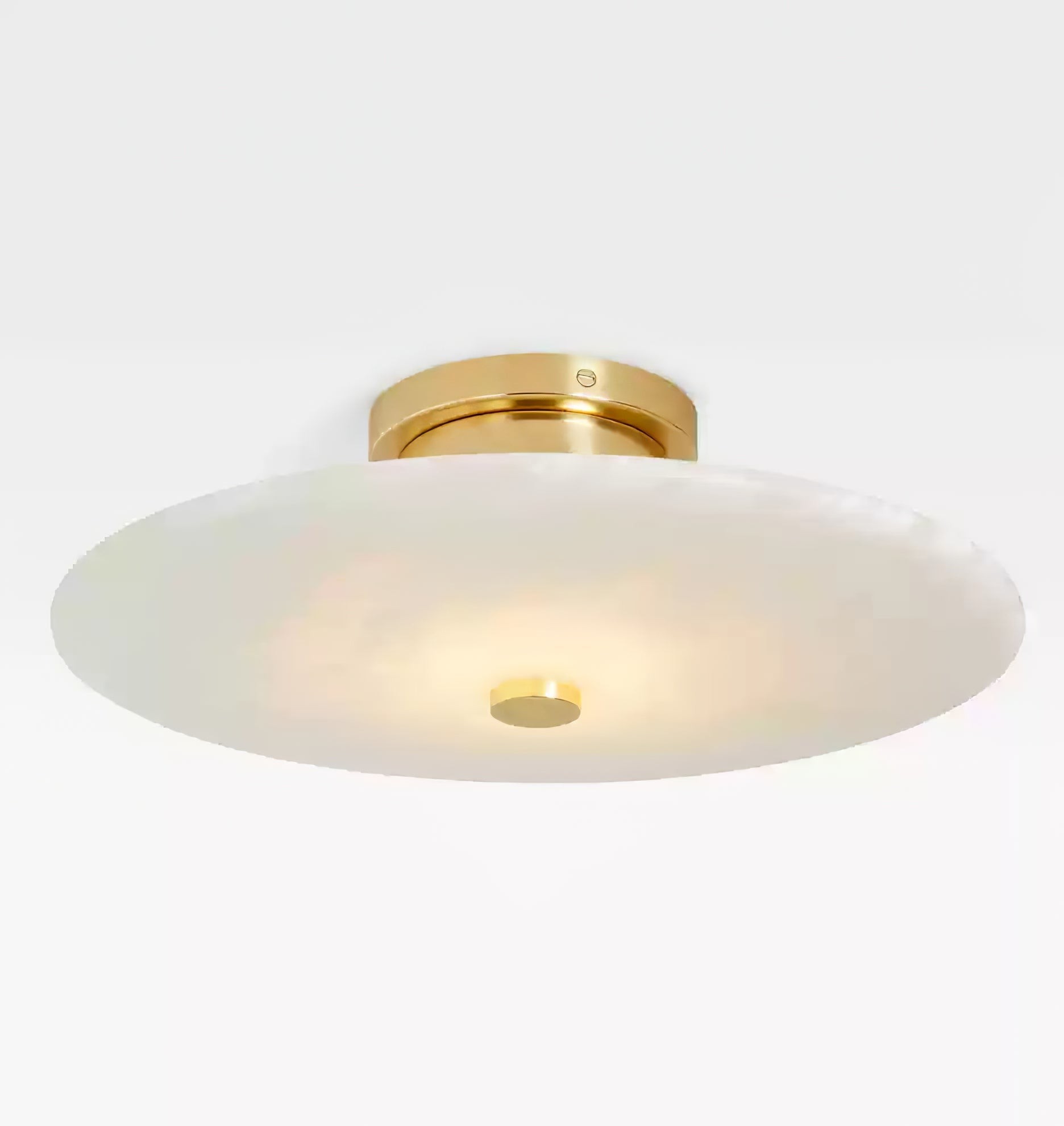 Ankeny alabaster plafondlamp HL2957