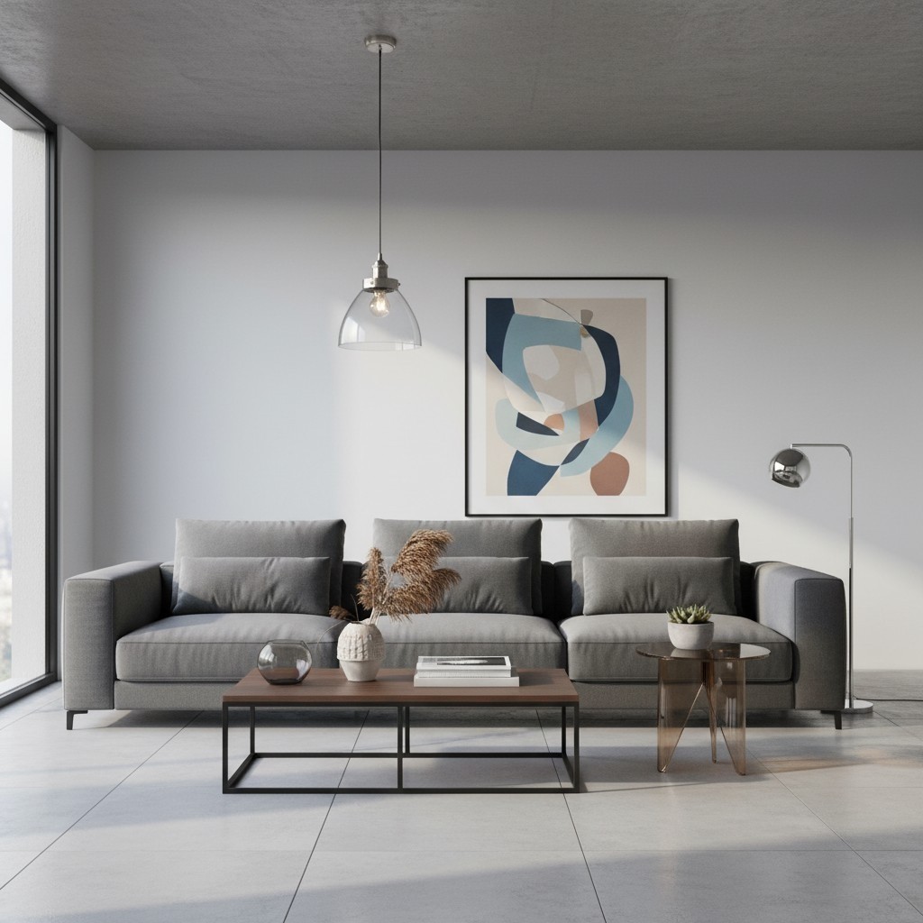 Novera Art Deco Dome hanglamp met in hoogte verstelbare glazen kap - Woonkamer HL2207