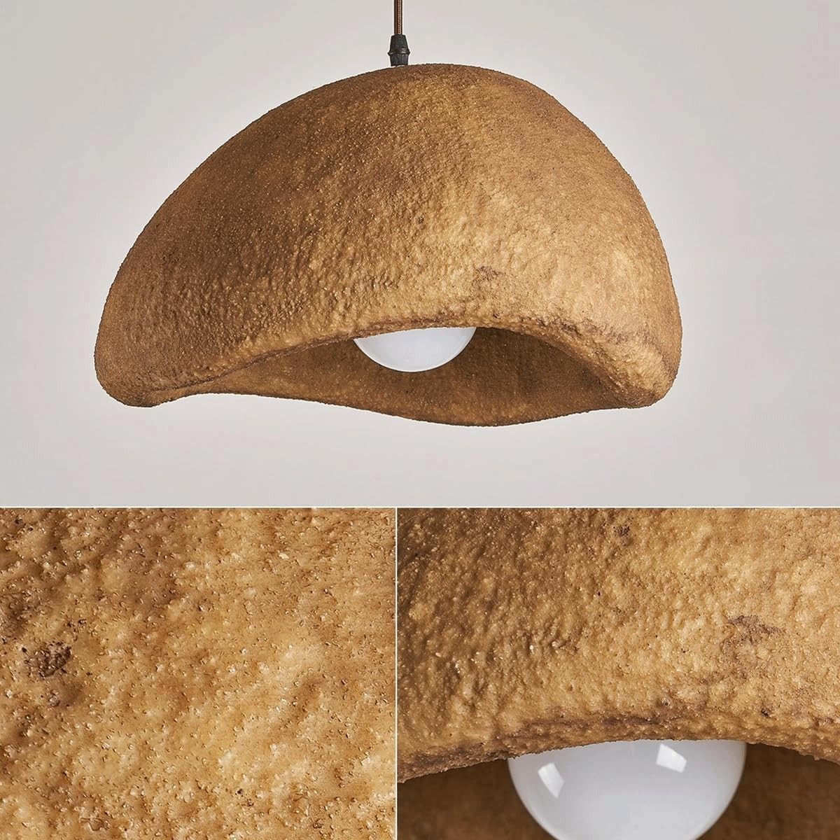 Wabi-Sabi Koffiewolk Japandi Hars Hanglamp HL3377