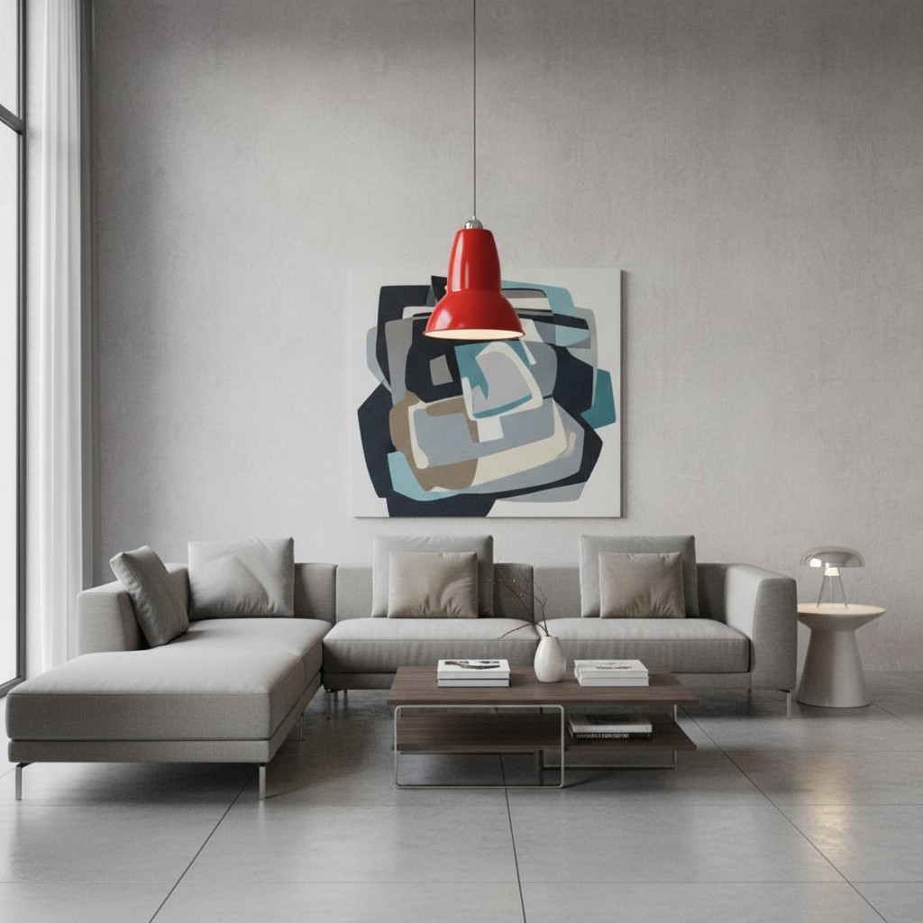 Modryx Minimalistische Metalen Hanglamp - Klassieke Hanglamp voor de Woonkamer HL2336