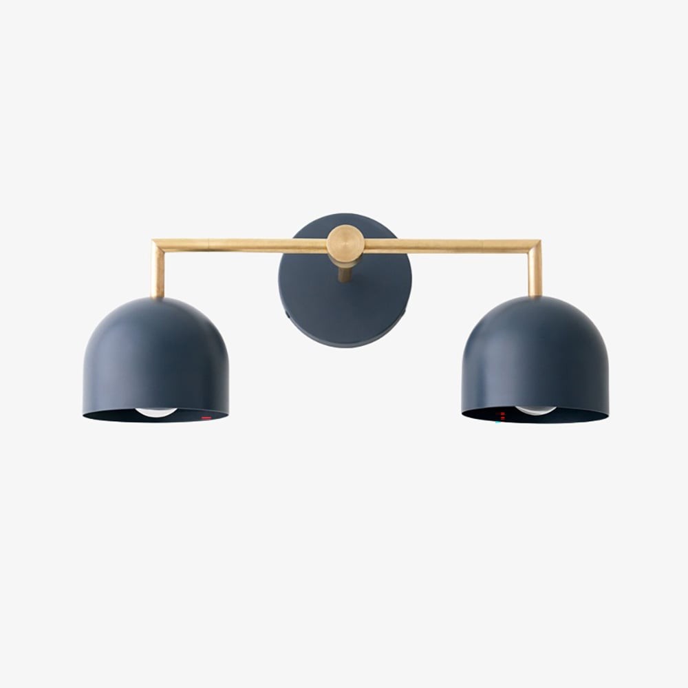 Metio Dome Farmhouse Vanity Wandlamp Kleurrijke Metalen Wandlamp HL1808