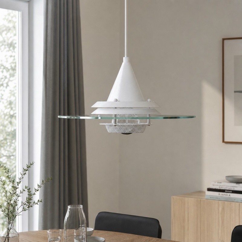 Moxellan Vintage Hanglamp - Moderne UFO-hanglamp voor eetkamer, studio en bar HL3609