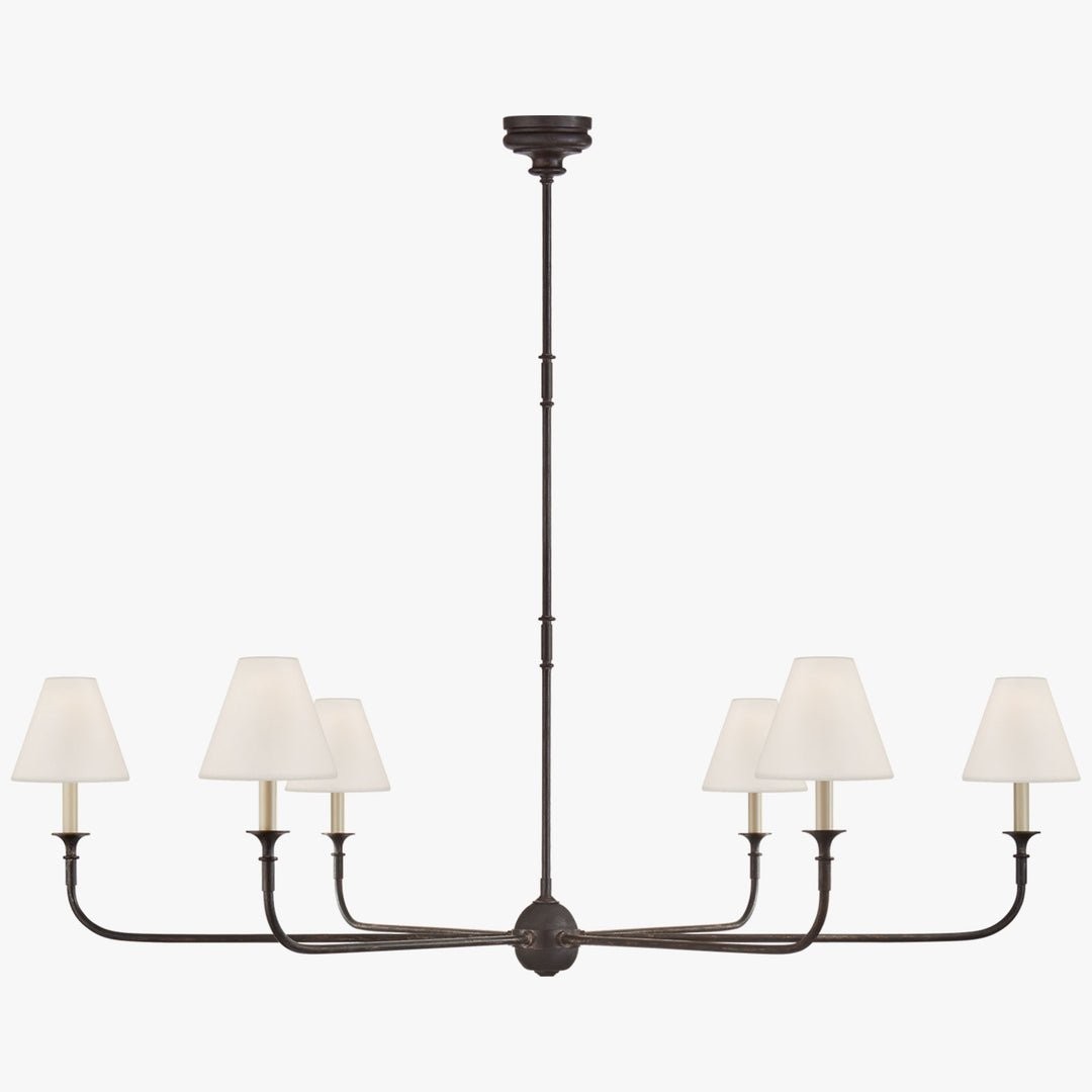 Piaf Grande moderne industriële metalen kroonluchter HL1417