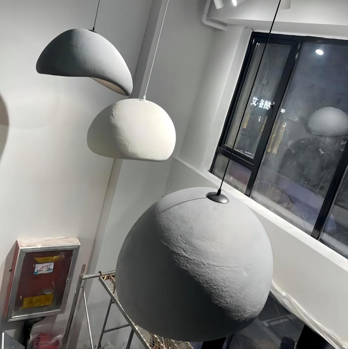 Wabi-sabi stijl Khmara Koepel Hanglamp
