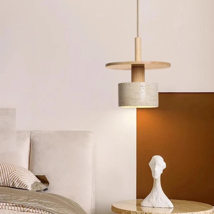 Travertin Vintage Retro Stijl Hanglamp HL3477