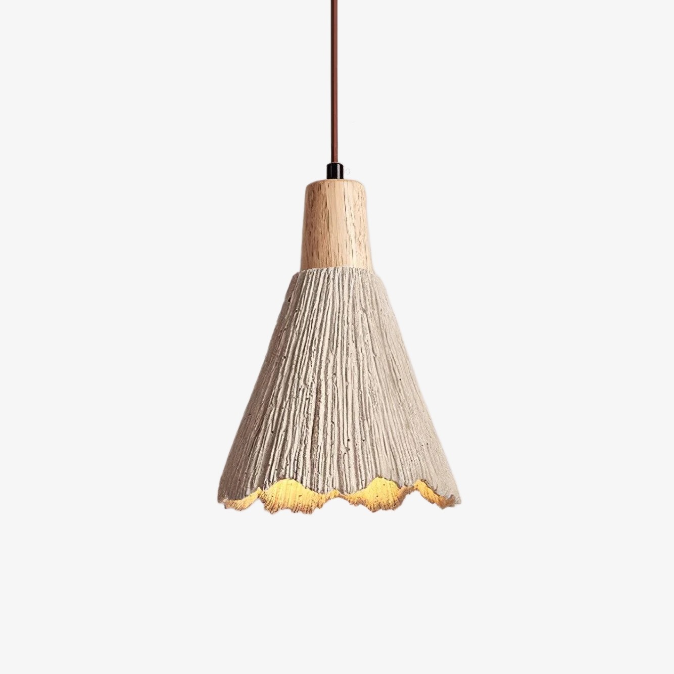 Solaraeon geplooide hanglamp, moderne industriële hanglamp voor eet- en woonkamers HL2471