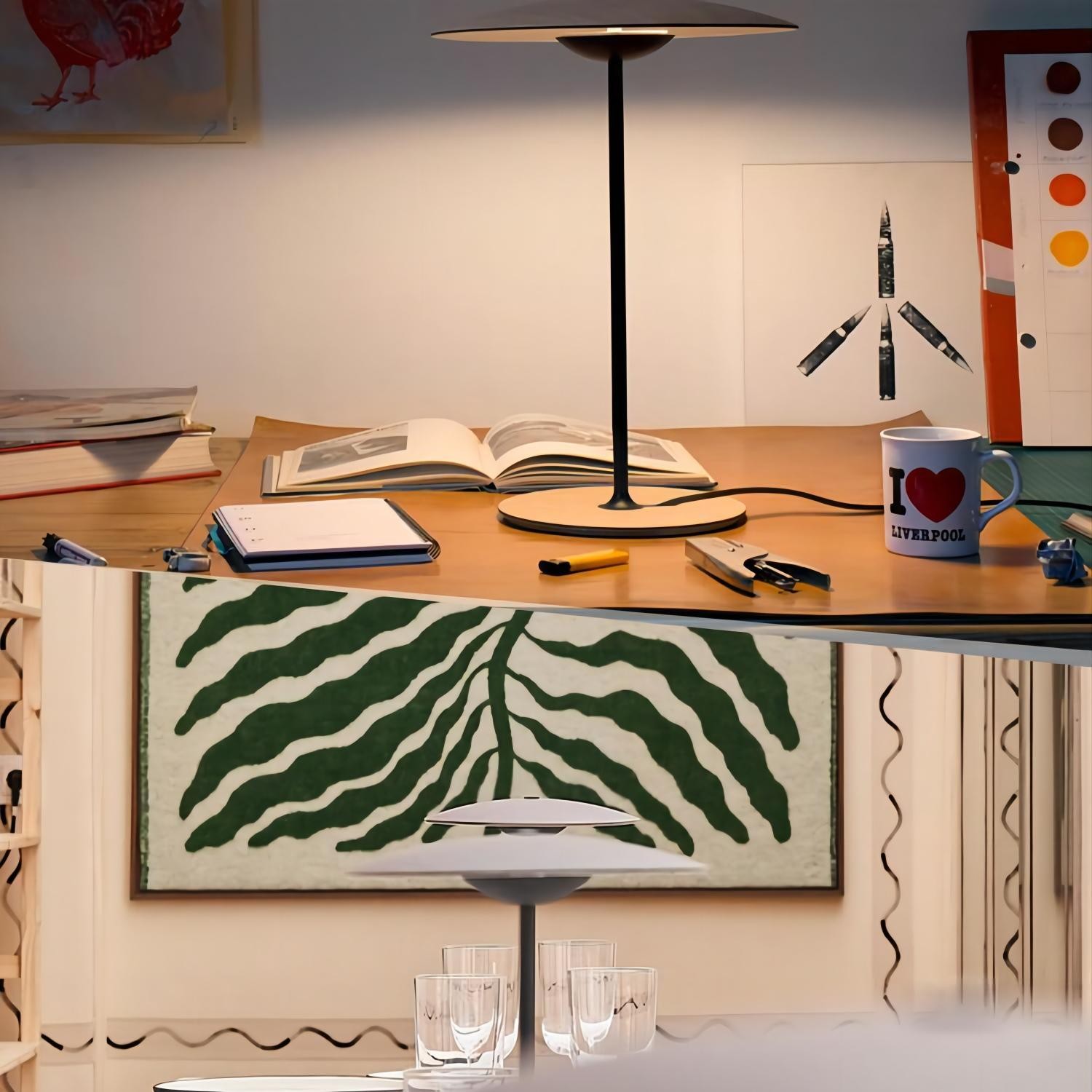 Industriële Ginger 20 M tafellamp